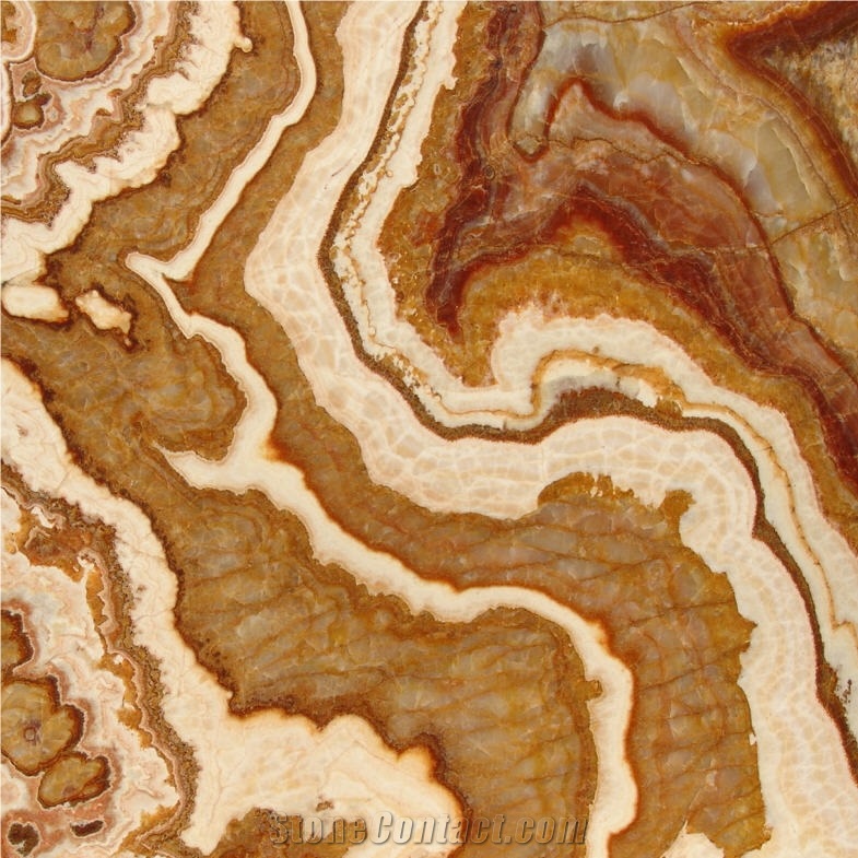 River Gold Onyx Tile