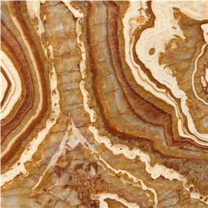River Gold Onyx Tile