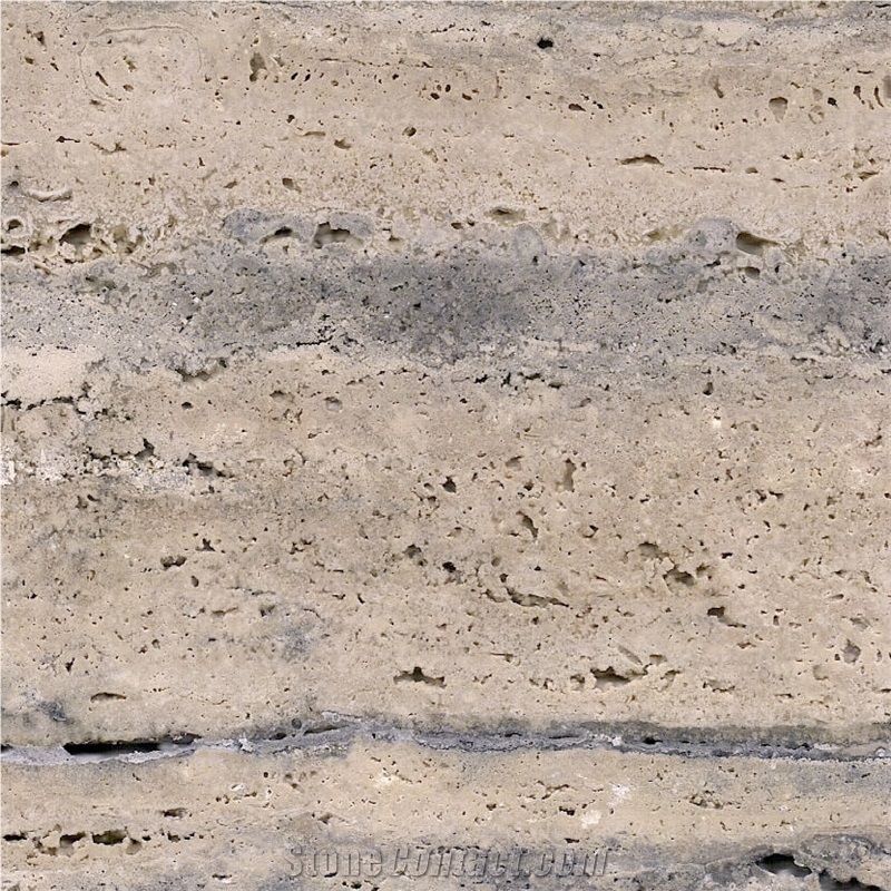 Roman Silver Travertine Tile