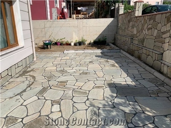 Silver Green Slate Finished Product