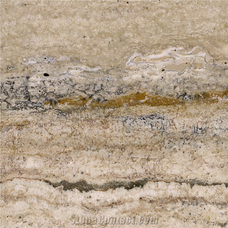 Silver Grey Travertine Tile