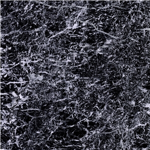 Snowflake Black Marble