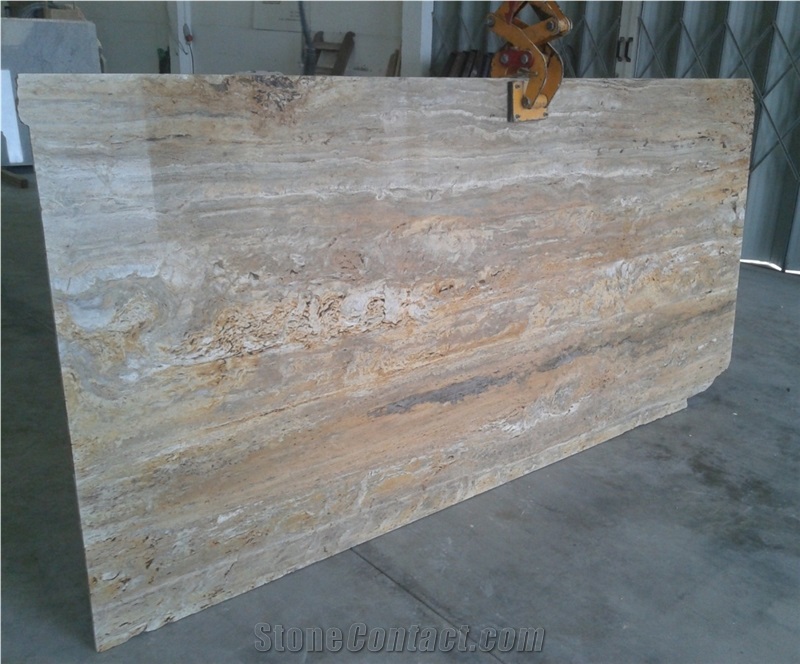 Travertino Blue Anne Slab
