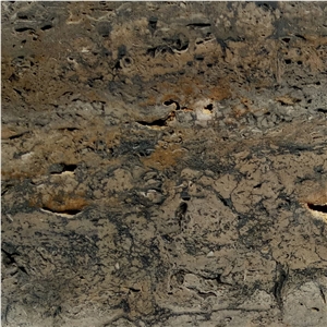 Travertino Ocean Black Tile