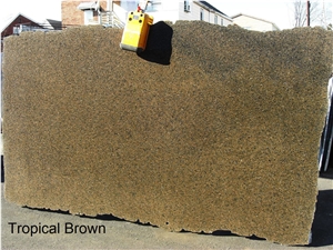 Tropical Brown Granite Slab