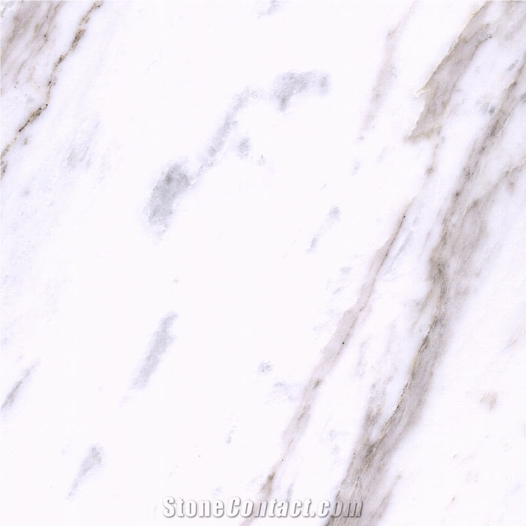 Volakas Diagonal Marble Tile
