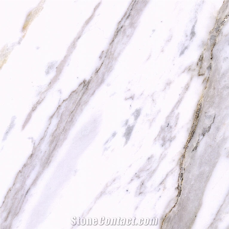 Volakas Diagonal Marble Tile