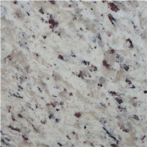 White Ornamental Granite Tile
