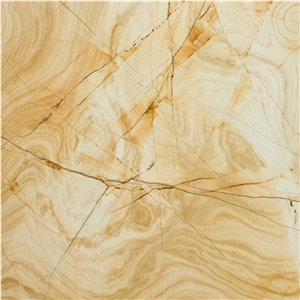 Yellow Wooden Marble