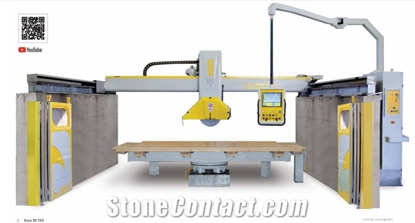 EURA 35 TS3 AUTOMATIC ELECTRONIC BRIDGE SAWING MACHINE