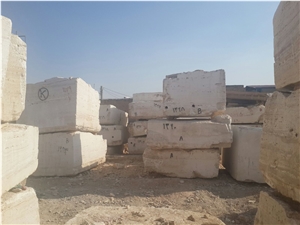 Jarghouye Isfahan White Travertine quarry