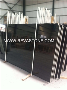 Royal Black Marble, Wood Vein Black Marble Quarry