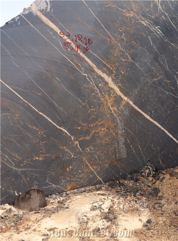 Golden Galaxy Marble - Galaxy Shell Marble Quarry
