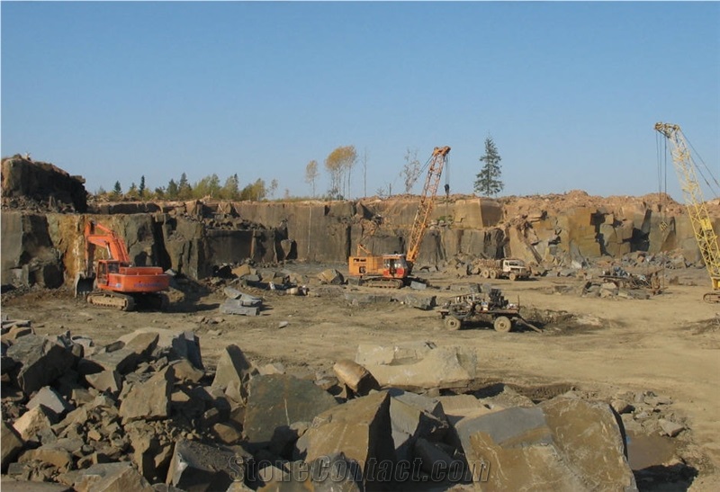 Vyantti - Karelia Black Granite, Gabbro Diabase Quarry