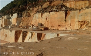 Turkey Sky Blue Marble Quarry