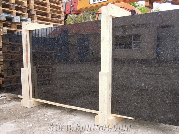 UKRESDOM -Labradorite Volga Blue Granite Quarry