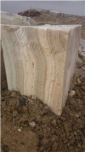 Turkey White Brown Onyx Quarry