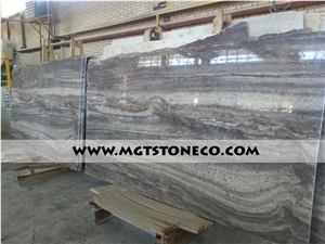 Kashan Silver Travertine Quarry