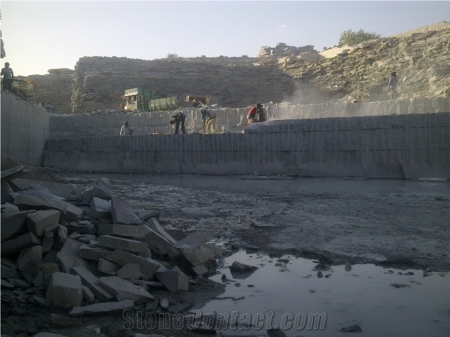 Kota Grey - Kota Blue Limestone Quarry