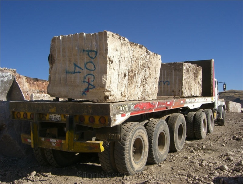Travertino Alpaca - Alpaca Travertine Quarry