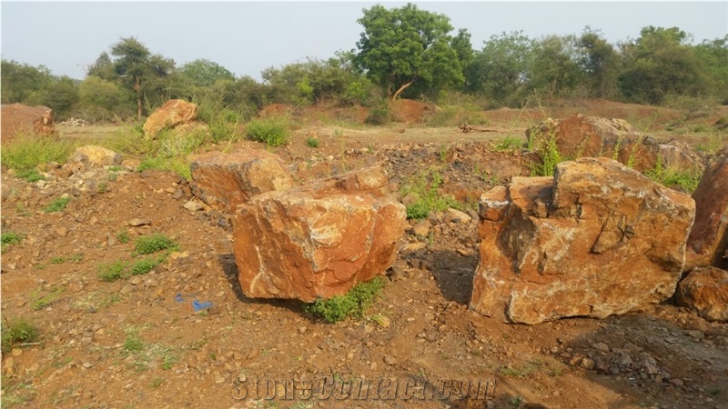 Jet Black Granite Quarry