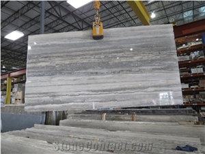 Ocean Blue Travertine Quarry