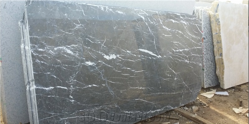 Grey Khenifra Marble Quarry