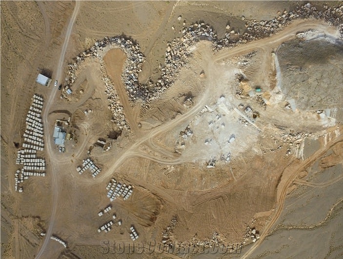 Mahkam Brown Marble Quarry