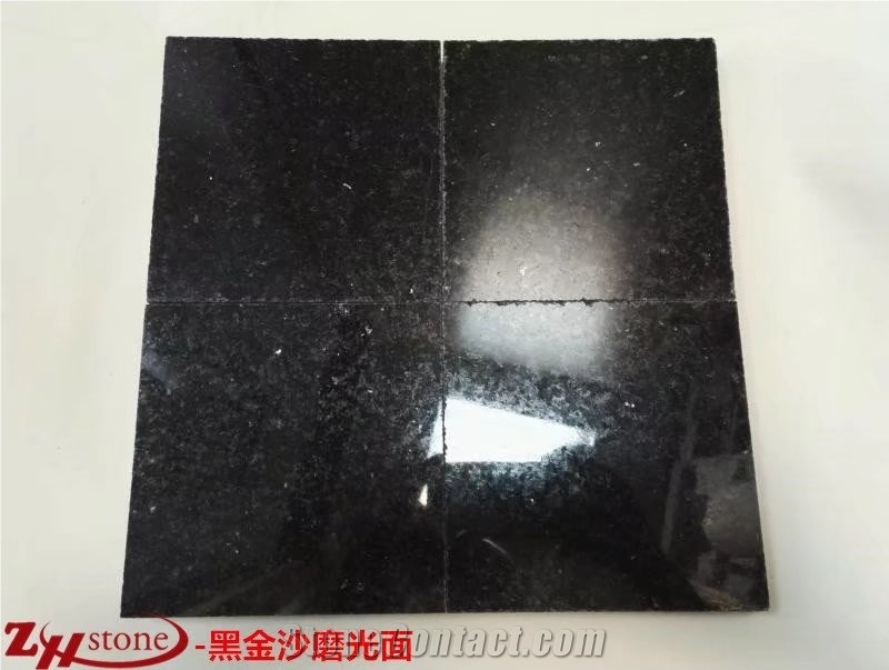 Platinum black granite, Black Granite Quarry