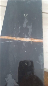 Schirmann Black Aziza - Noir Aziza, Sahara Noir Marble, Black Sahara Marble Quarry