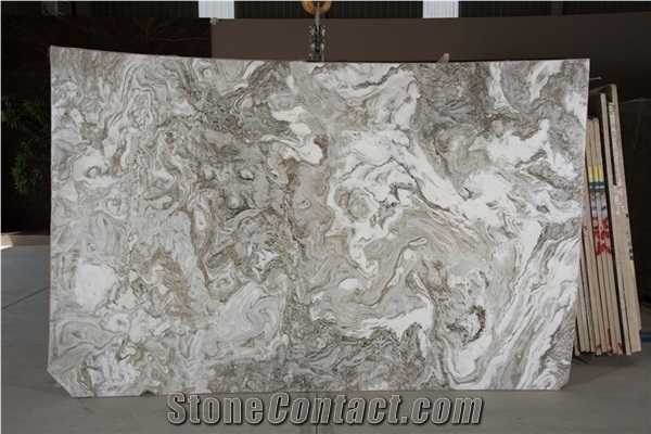 Ibere Calacata Avalanche - Ibere Avalanche Grey Quarry