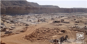 Mandana Red Sandstone Quarry