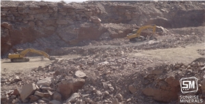 Mandana Red Sandstone Quarry