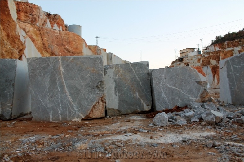 Alexander Grey Marble Quarry