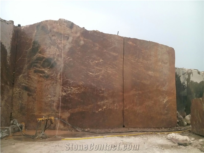 Red Levante Marble Quarry - Indo Levanto