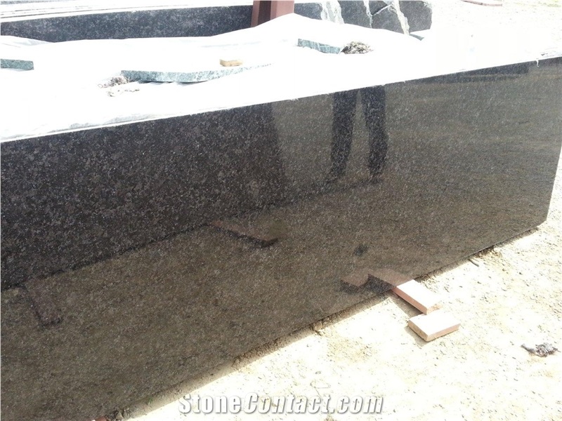 JAI STONE Mystic Black Granite Quarry