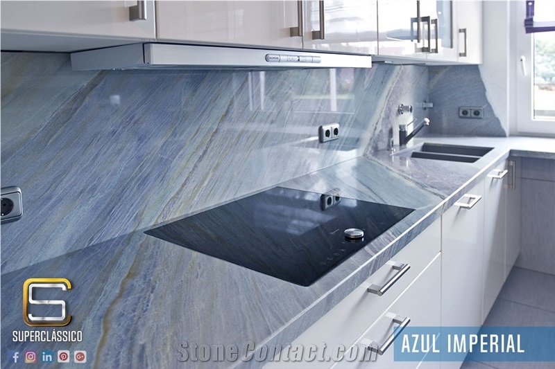 Azul Imperial Quartzite Quarry