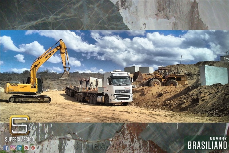 Brasiliano Granite Quarry