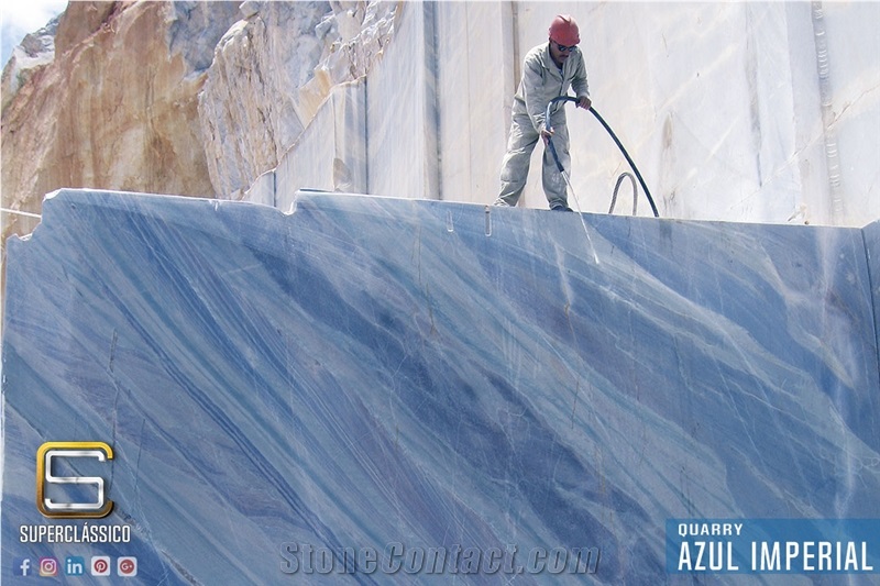 Azul Imperial Quartzite Quarry