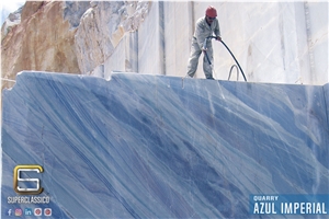 Azul Imperial Quartzite Quarry