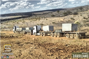 Brasiliano Granite Quarry