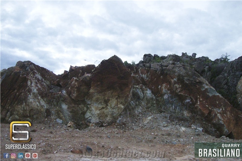 Brasiliano Granite Quarry