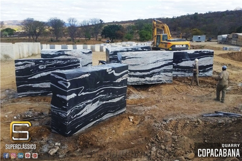Copacabana Granite - Black Horse Granite- Quarry
