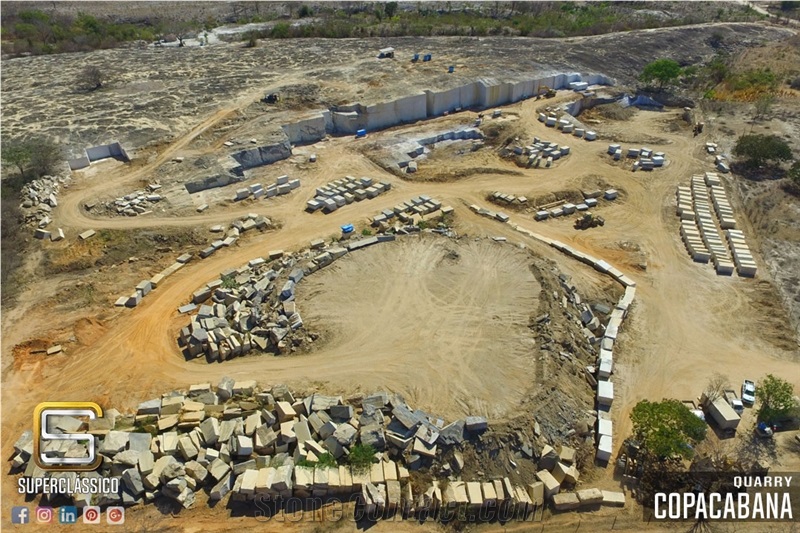 Copacabana Granite - Black Horse Granite- Quarry