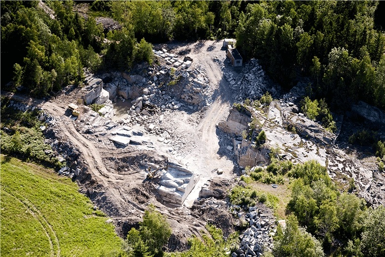 Silver Gra Bohus - Bohus Grey Granite Quarry