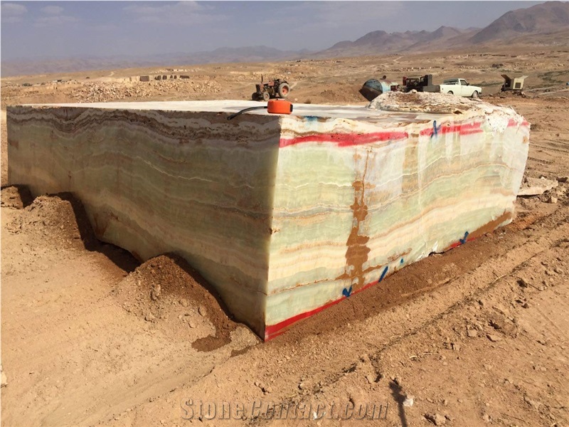 Light Green Onyx Quarry