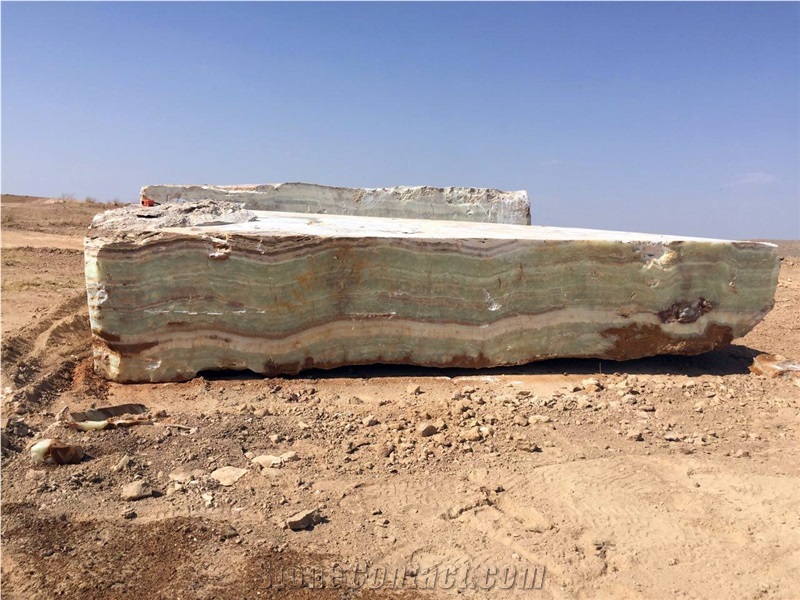 Light Green Onyx Quarry