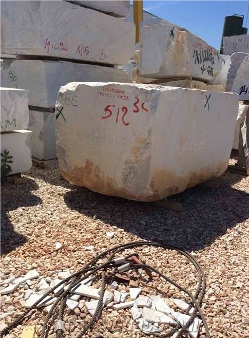 White Schirmann Marble Quarry