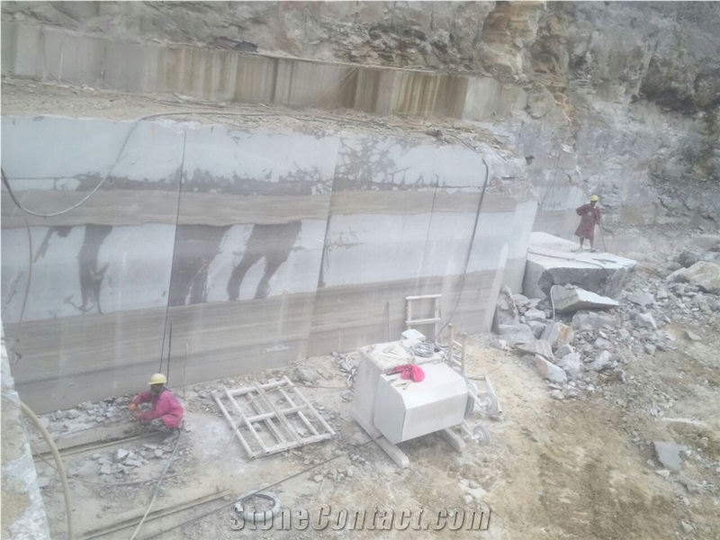 Wooden White Marble, White Wooden, Athens White Marble Quarry