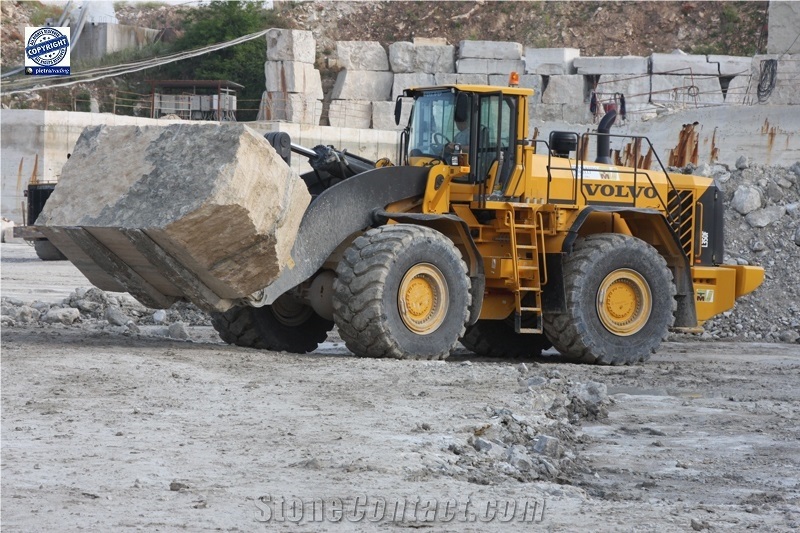 Ocean Blue Travertine Quarry